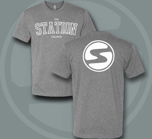 The Station Arch Logo Tee - Large Station Logo on Back