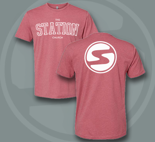 The Station Arch Logo Tee - Large Station Logo on Back