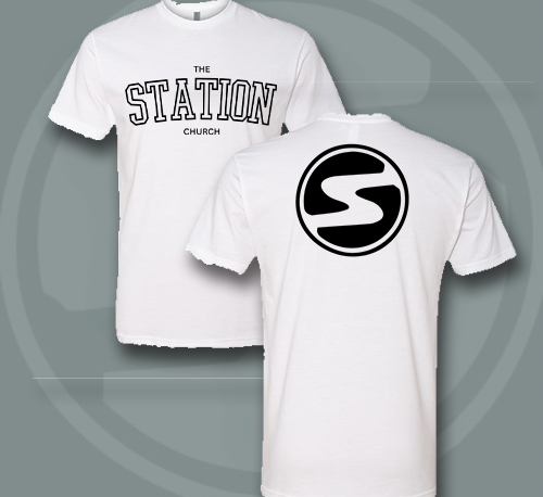 The Station Arch Logo Tee - Large Station Logo on Back
