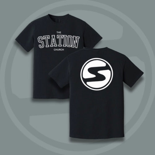 The Station Arch Logo Tee - Large Station Logo on Back