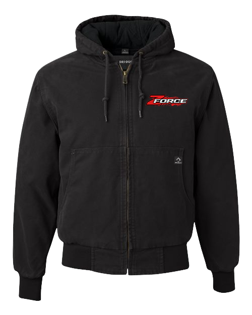 Dri Duck - ZForce Embroidered Cheyenne Boulder Cloth™ Hooded Jacket