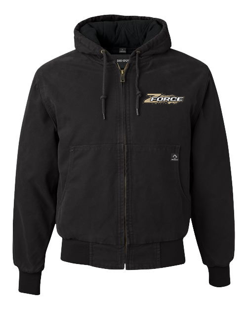 Dri Duck - ZForce Embroidered Cheyenne Boulder Cloth™ Hooded Jacket