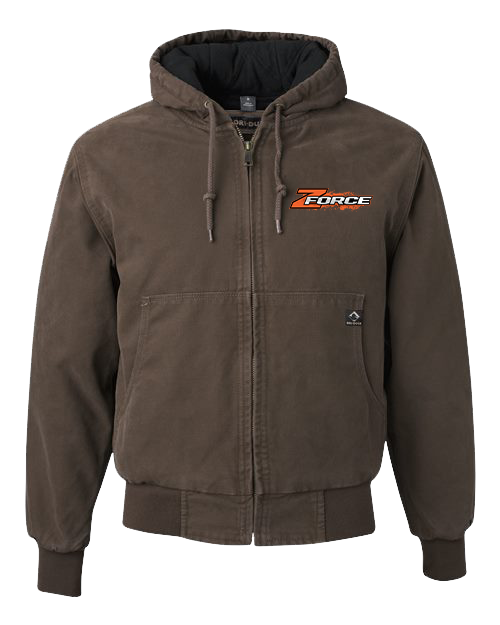 Dri Duck - ZForce Embroidered Cheyenne Boulder Cloth™ Hooded Jacket