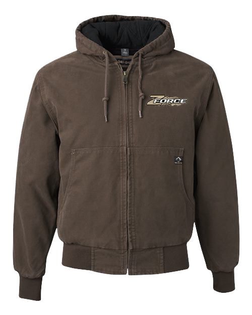 Dri Duck - ZForce Embroidered Cheyenne Boulder Cloth™ Hooded Jacket