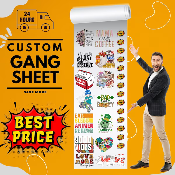 Upload Your DTF Gang Sheet